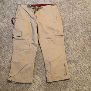 Boys Abercrombie and Fitch Size 14 Tan cargo pants like new